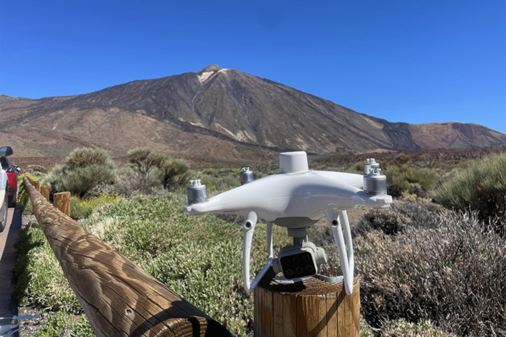 Análisis vegetación en Parque nacional del Teide